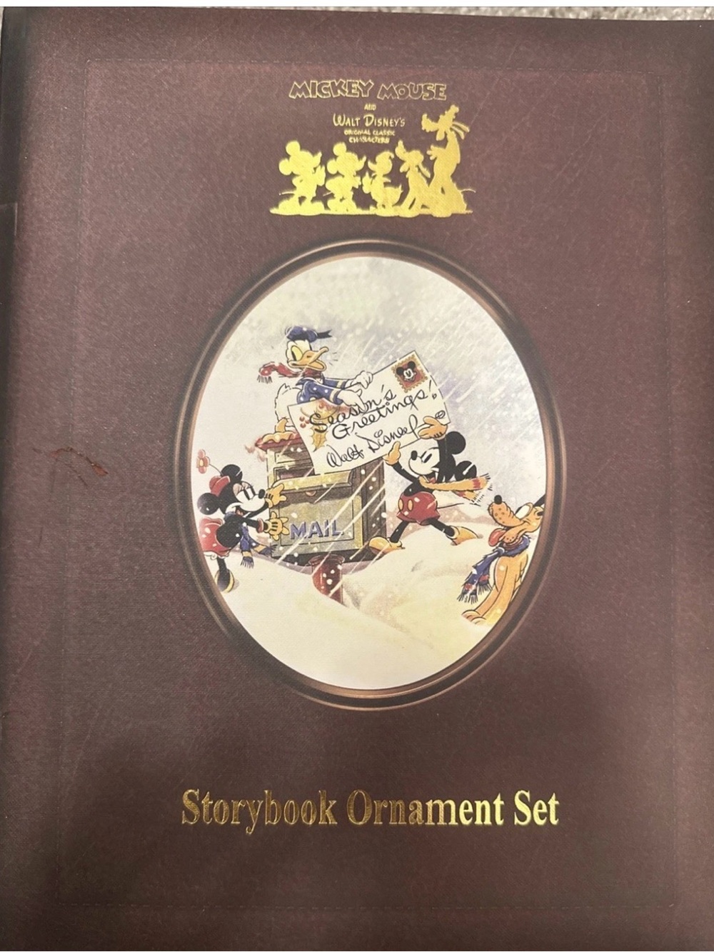 Disney Storybook Ornament Set of 5